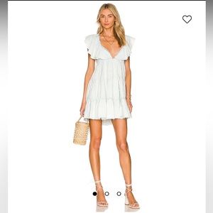 FP Undone Mini Dress XS Sea Spray Wash